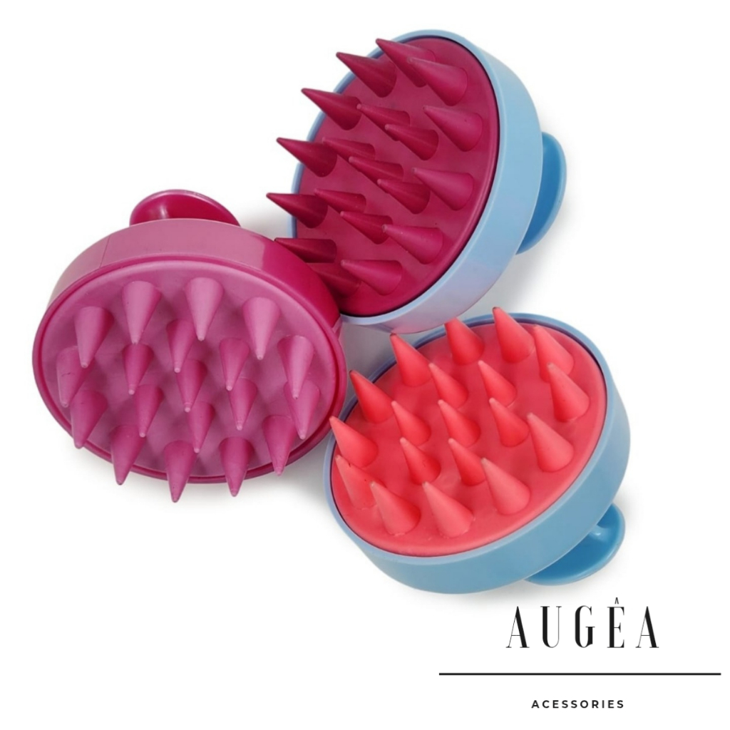 Kit Escova Raquete Flex e Escova Massageadora Capilar de Silicone