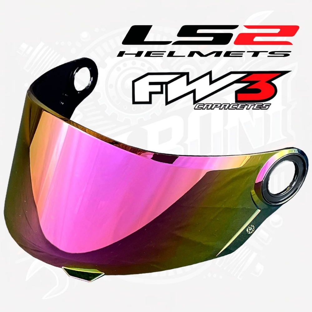 Viseira Capacete Ls2 FW3 Camaleão Modelos FF358 FF396 FF392 FW3 GT GTN GTX GT2 Nova em Oferta na Shopee