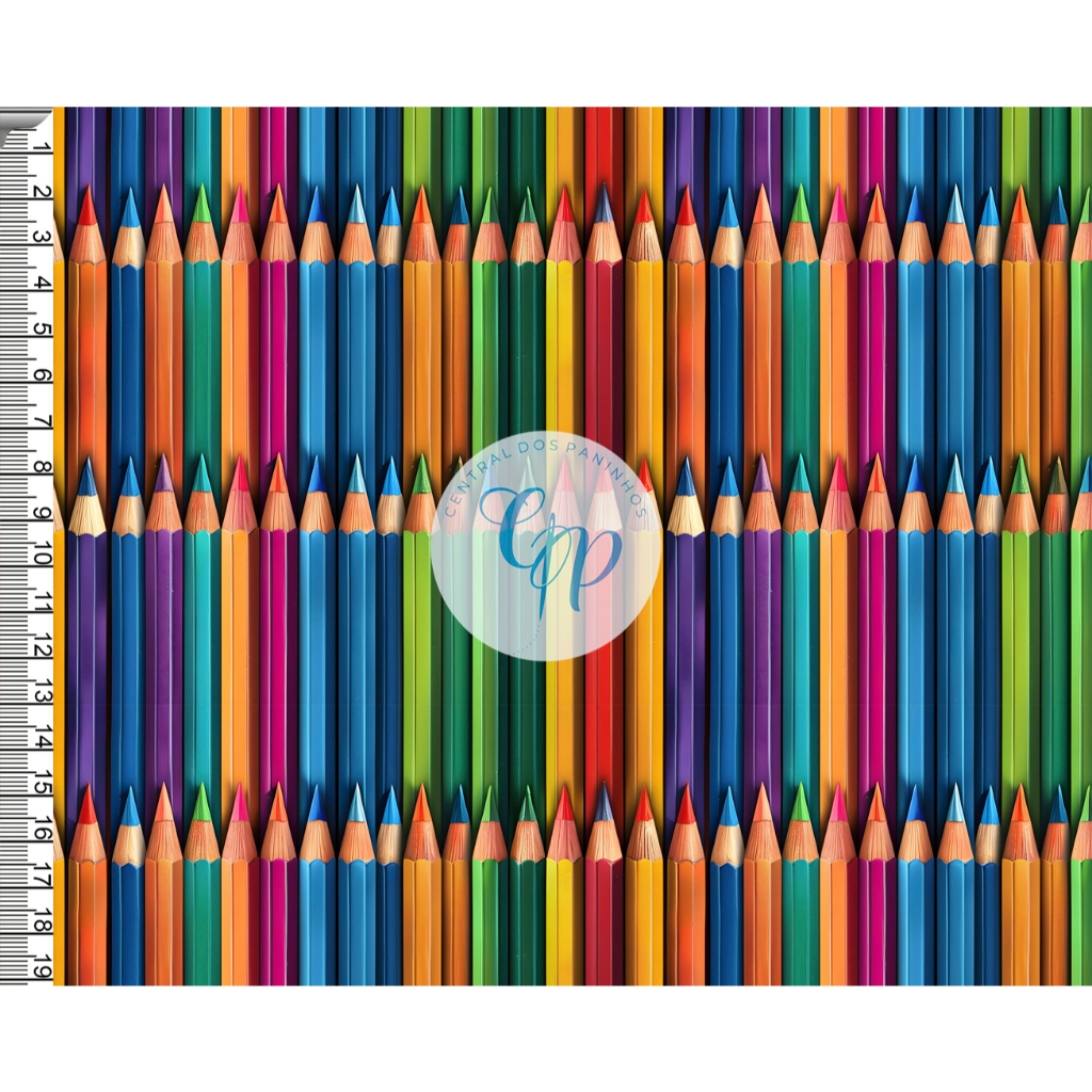 Tecido OXFORD estampado digital - Escolar - Mochila - lápis em Oferta na Shopee