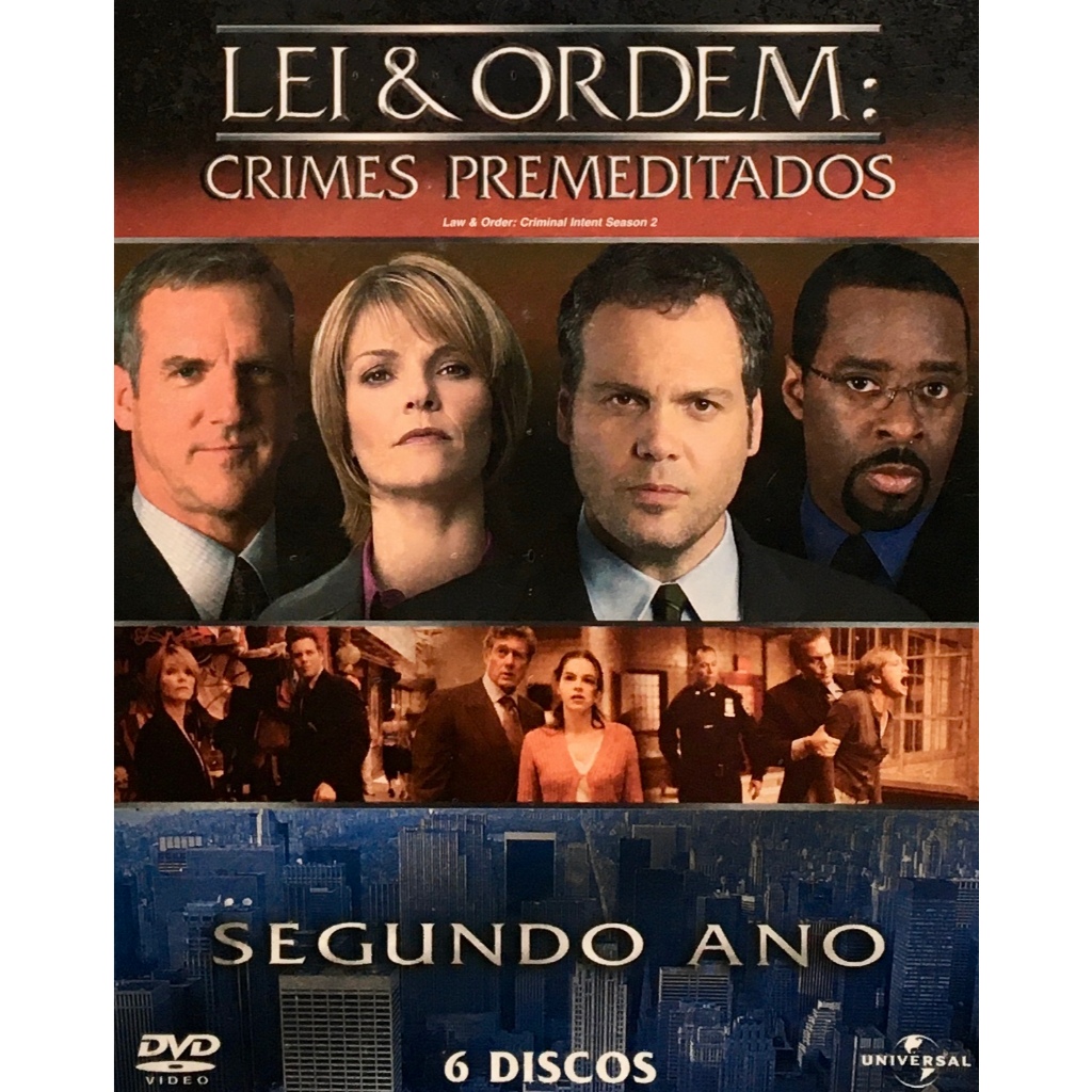 Lei & Ordem: Crimes Premeditados - Temporada 2 (6 dvd´s)