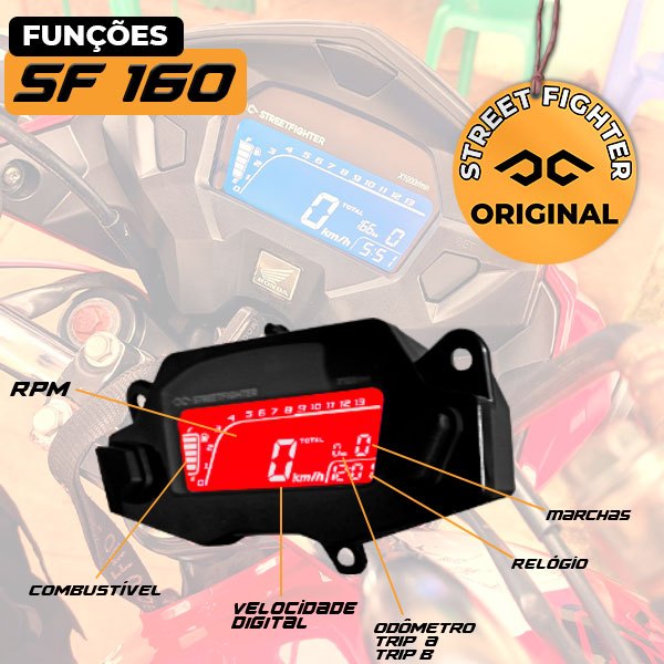 Painel 160 Universal Streetfighter Para Titan Ou Fan 160 — imagem 2 de 2