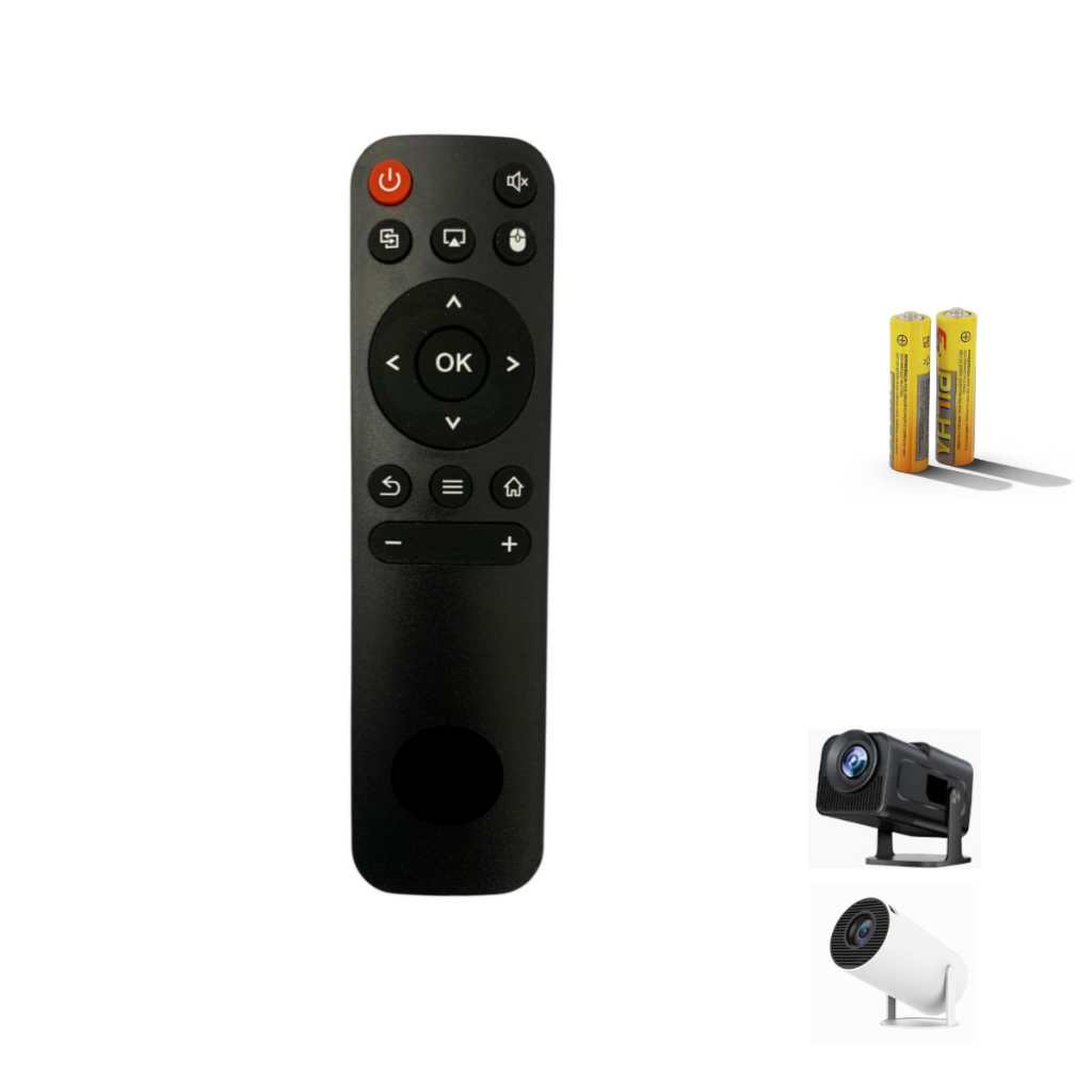 Controle Remoto Para Projetor Hy300 E Hy320 + pilhas em Oferta na Shopee
