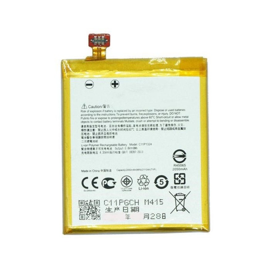 Bate-ira C11p1324 ORIGINAL Compatível ZENF 5 A500 A501 2110mAh