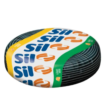 Fio Cabo Flexível 1mm Elétrico Cobre Rolo 100m Preto Sil
