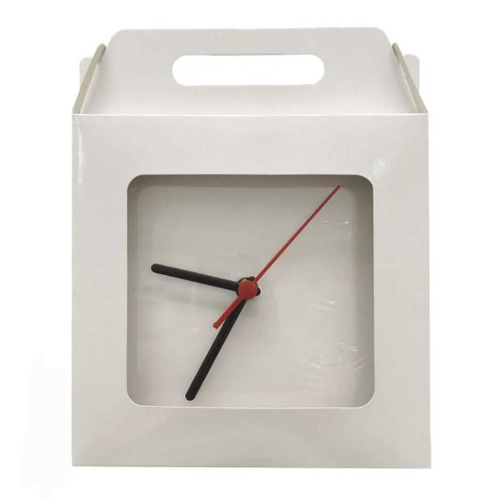 Kit de Relógio Azulejo 15x15 +Maquininha +Suporte +Caixinha em Oferta na Shopee