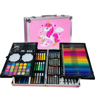 Estojo Maleta kit de Pintura e Arte Desenho 145 peças Infantil Modelos em Oferta na Shopee