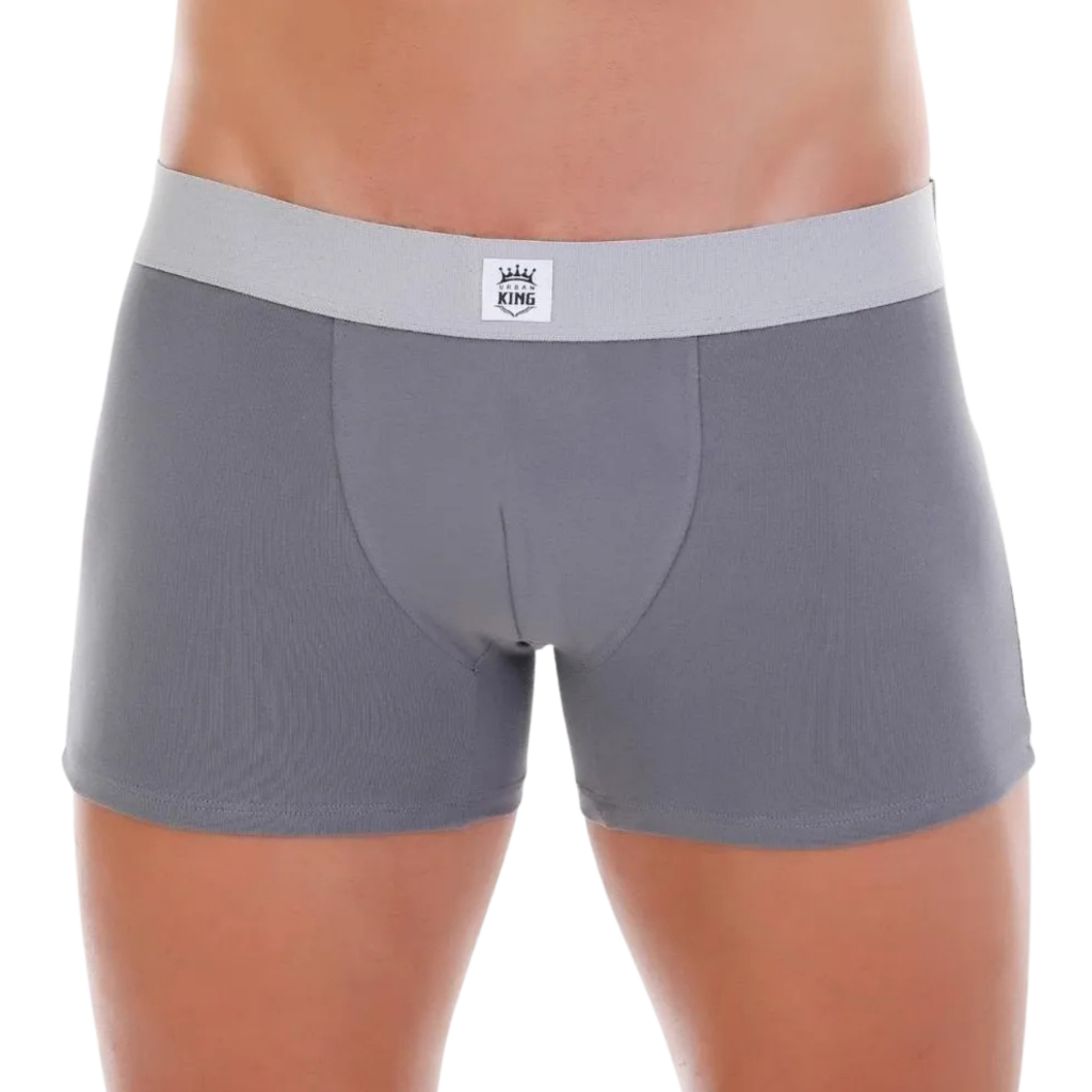 Kit 2 Cuecas Boxer Algodão Antialérgico Lisa Alta Qualidade