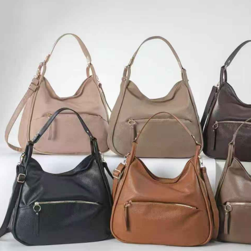 Bolsa Feminina Grande Meia-Lua Hobo Multiuso Bolsa De Ombro e Transversal Tiracolo Elegante Chique Casual Couro Sintétic em Oferta na Shopee