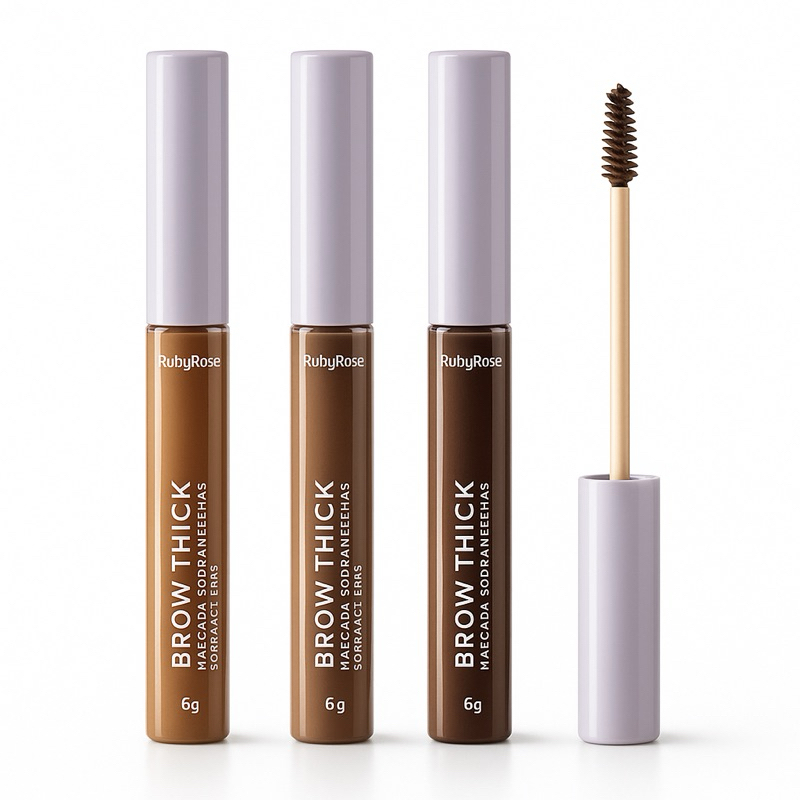 Máscara para Sobrancelha Brow Thick em Gel – Ruby Rose Maquiagem