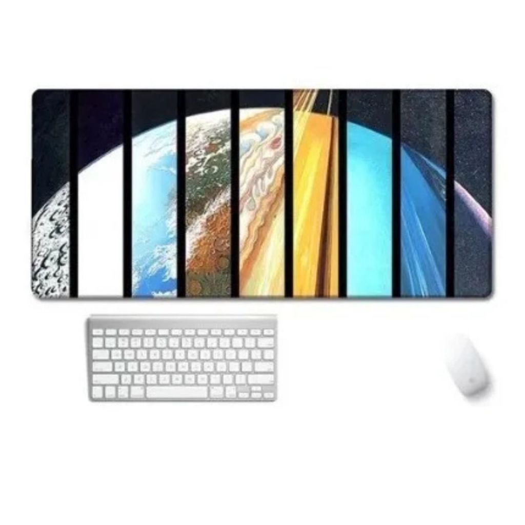 Mousepad Gamer Extra Largo 90x40 cm – Grande Mouse Pad para Teclado e Mouse, Antiderrapante