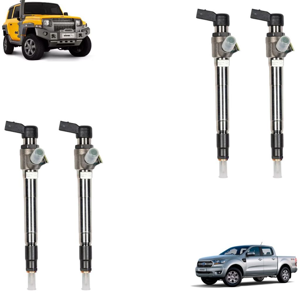 Jogo De Bico Injetor Troller 3.2 Diesel 2016 Até 2022 Ford Ranger