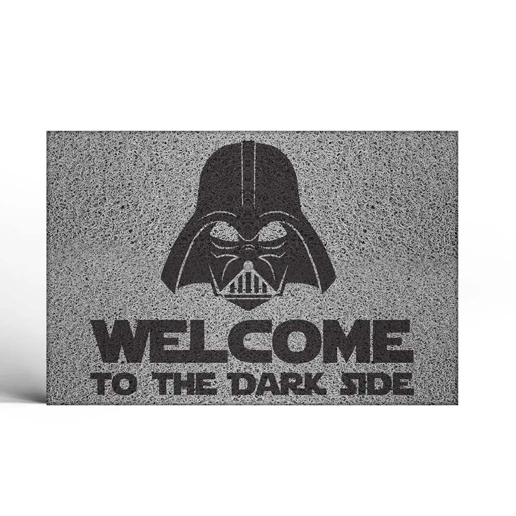 Tapete Capacho Decorativo Welcome to the Dark Side