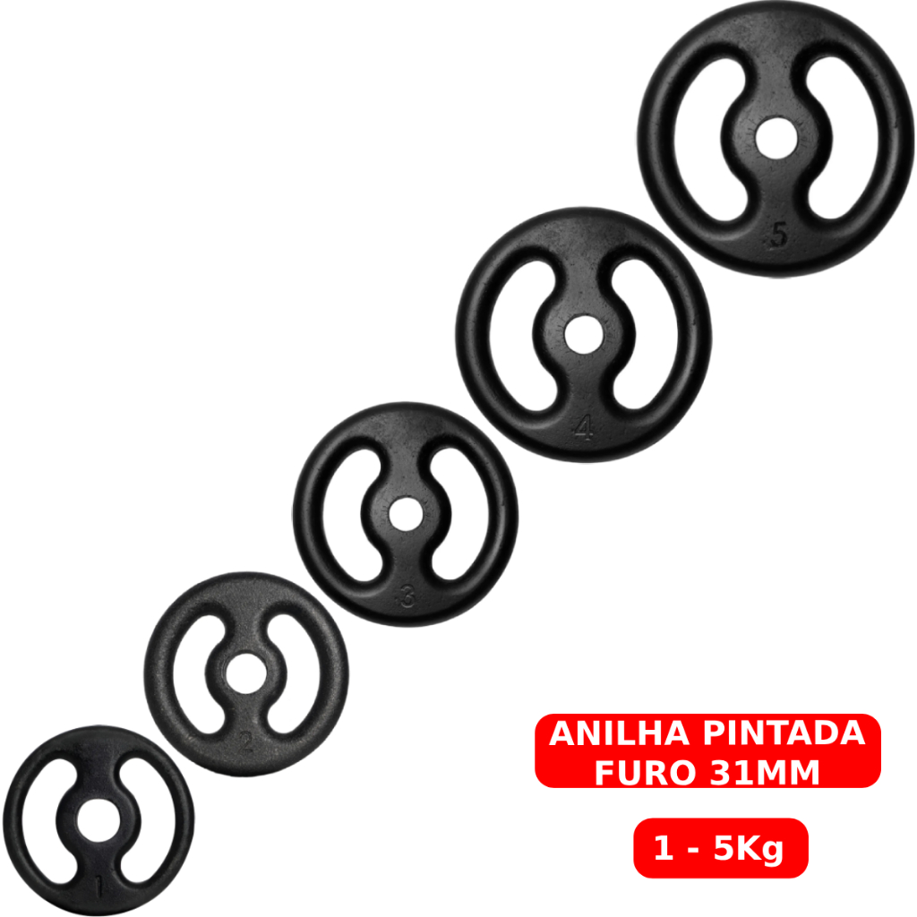 Anilhas e Halteres de Ferro: Onde Comprar | BuscaProdutos