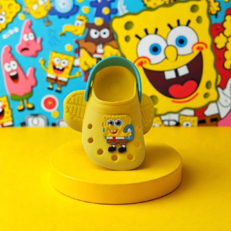 Calçados emborrachado Infantis Bob esponja