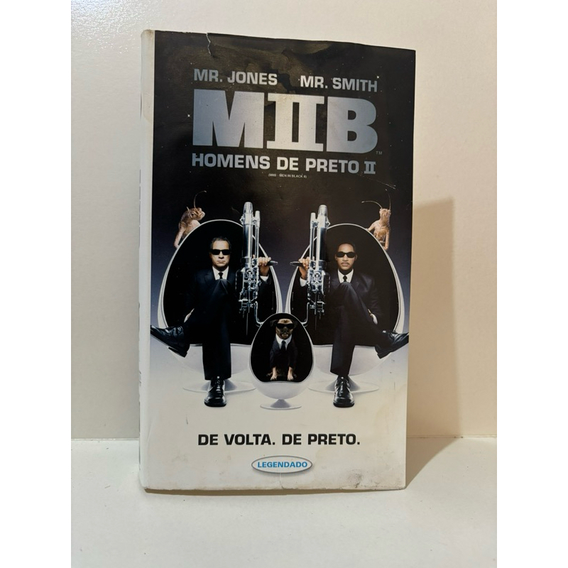 Vhs Filme Mib: Homens de Preto II. Legendado e testado.
