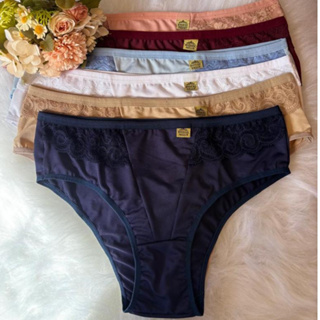 Kit 5 Calcinhas Plus Size Conforto Sexys com Renda Feminina Lingerie Dia a Dia Revenda Promoção em Oferta na Shopee