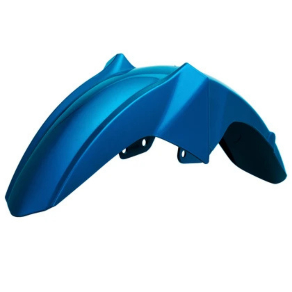 Paralama Dianteiro Compatível com Moto Yamaha Fazer 150 2014 Até 2021 Azul — imagem 2 de 2