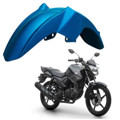 Paralama Dianteiro Compatível com Moto Yamaha Fazer 150 2014 Até 2021 Azul