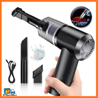 Mini Aspirador de Pó Soprador Portátil Sem Fio Sucção 3 em 1 USB Recarregável Bivolt 120w em Oferta na Shopee