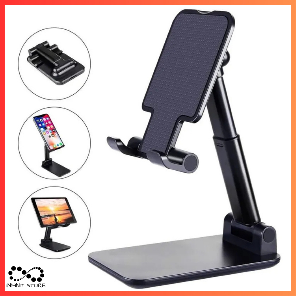 Suporte De Metal De Mesa Para Celulares Tablet's Notebook