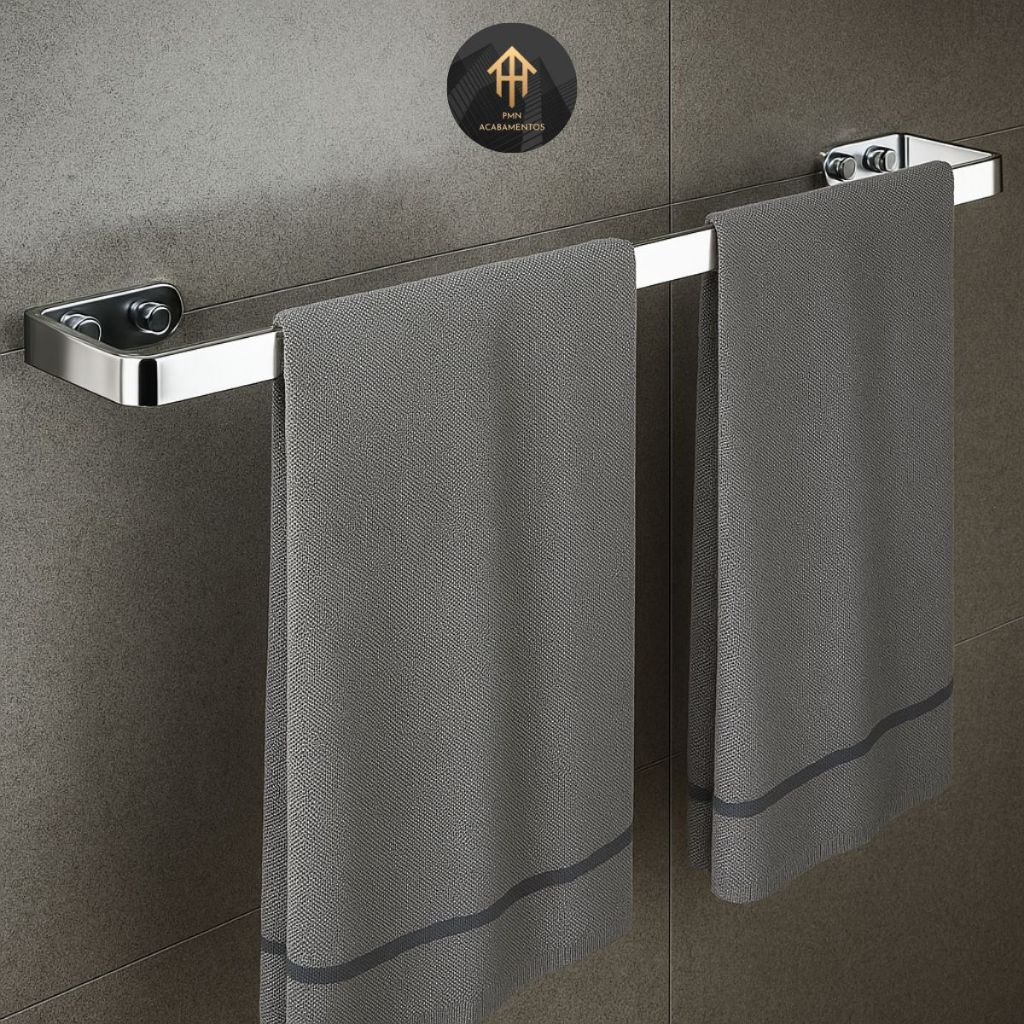 Porta Toalha De Banho Polido em Oferta na Shopee