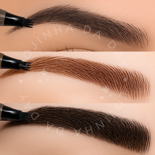 Caneta Sobrancelha Barba À Prova D 'água fio a fio Microblanding Sarah's Beauty Dia dos Pais em Oferta na Shopee