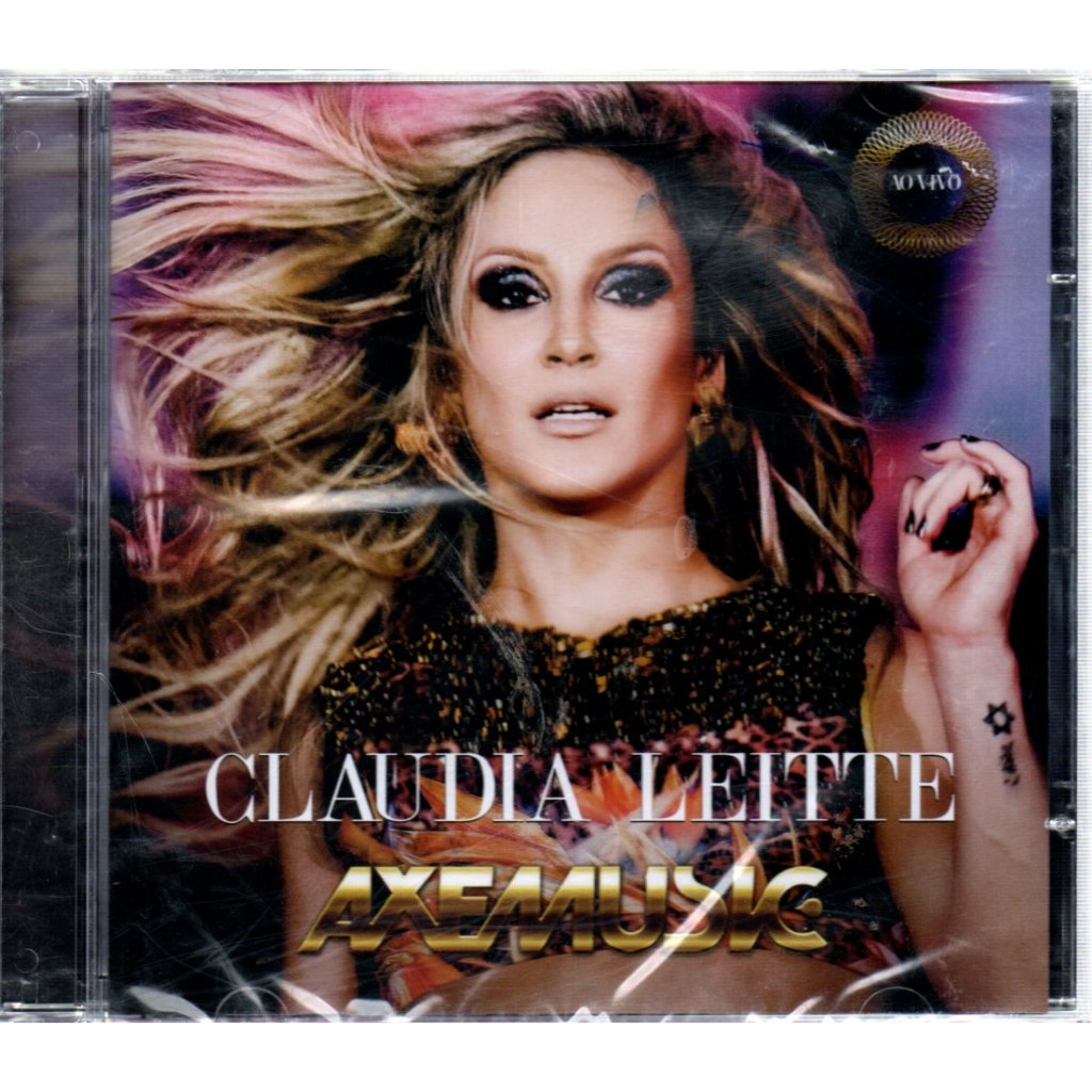 CD CLAUDIA LEITTE - AXÉ MUSIC AO VIVO ( LACRADO ) 2013