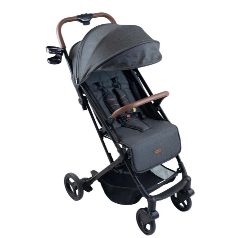 Carrinho de Bebê Galzerano Kira Compacto Dobrável Reclinável Original Leve