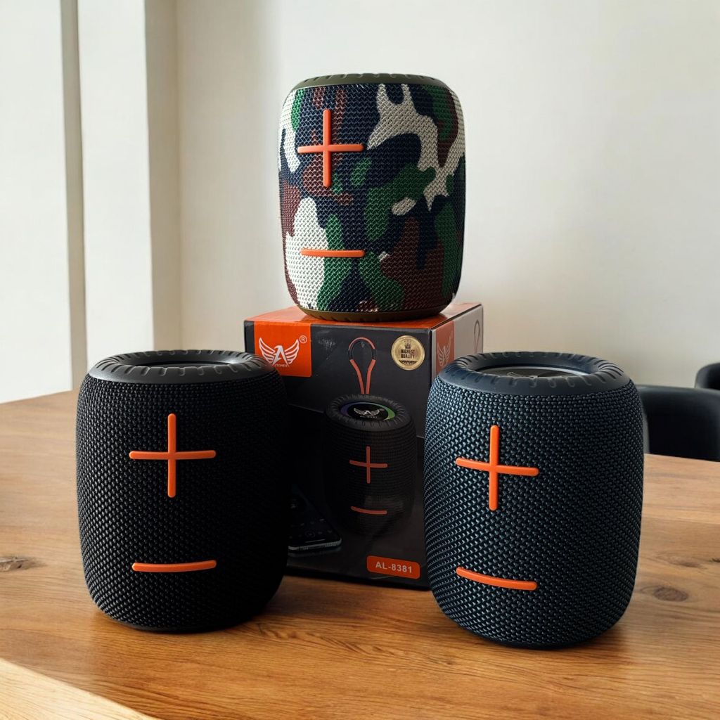Caixa de Som Portátil Potente Bass Bluetooth RGB/FM/TWS/SD Resistente a água IPX7 AL-8381 Original em Oferta na Shopee