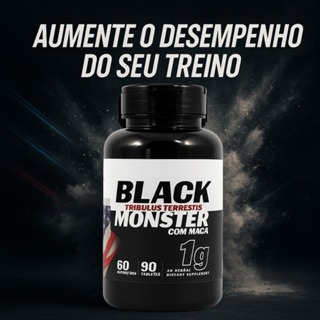Maca Black Monster - 1000mg 120 capsulas em Oferta na Shopee