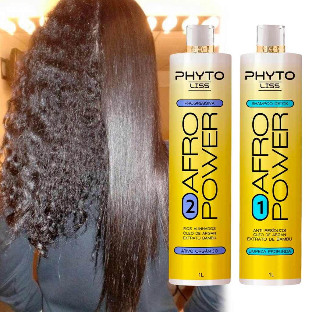 Kit Selagem Afro Power Orgânica Profissional