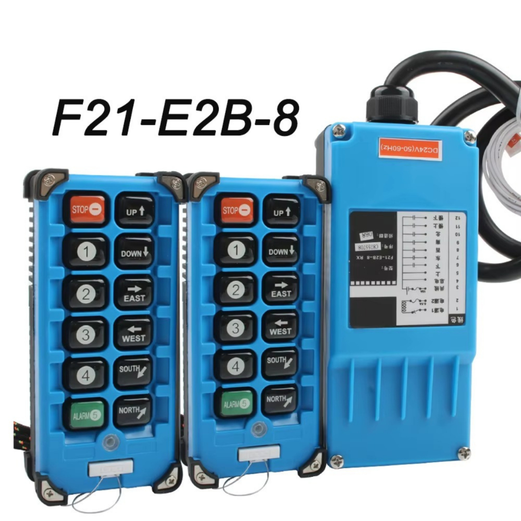 Controle Remoto F21-E2B-8 p/ Ponte Rolante – 2 Transmissores 2 Velocidades – Envio Imediato