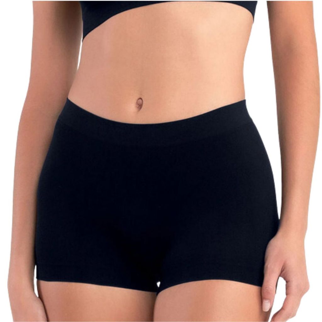 Calcinha Boxer She Shorts Sem Costura Lateral Larga Conforto em Oferta na Shopee