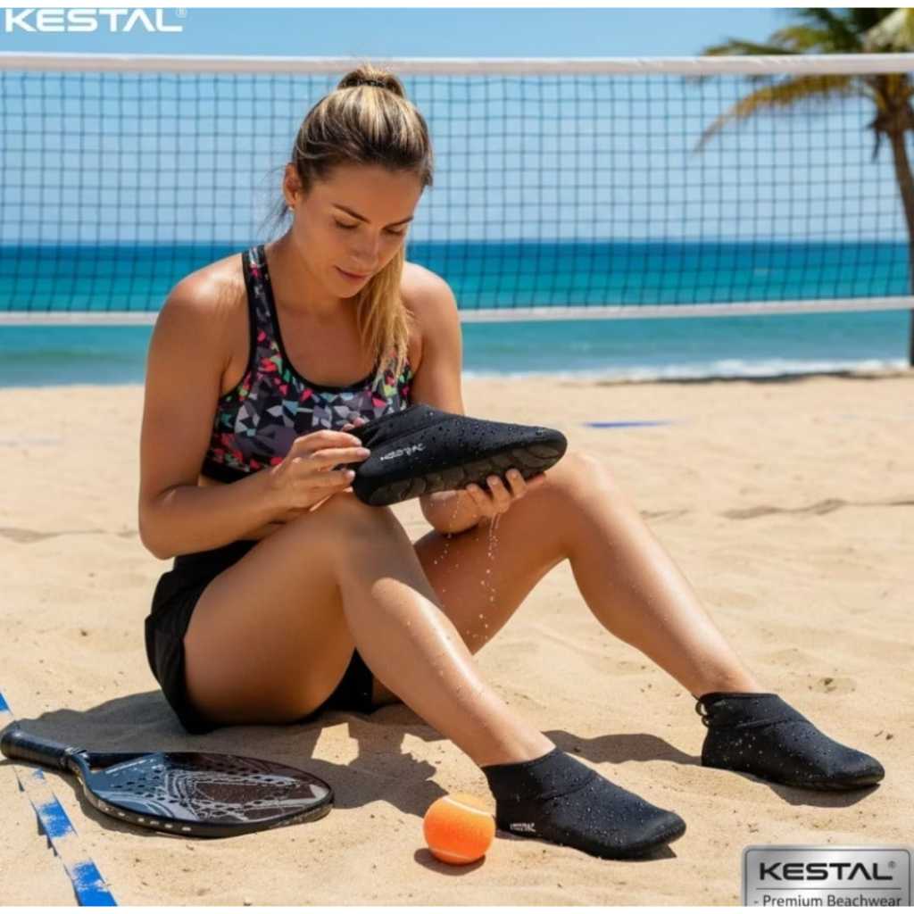 Sapatilha Para Beach Tennis Neoprene Unissex Esporte Areia