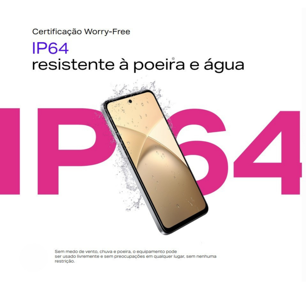 Detalhes do Infinix Smart 10 4.5G, 128GB/4GB RAM Expansível, Proteção IP64, Processador T7250, Versão Global