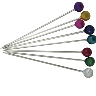Alfinete de Cabeça Bola Colorida com 120 Unidades em Oferta na Shopee