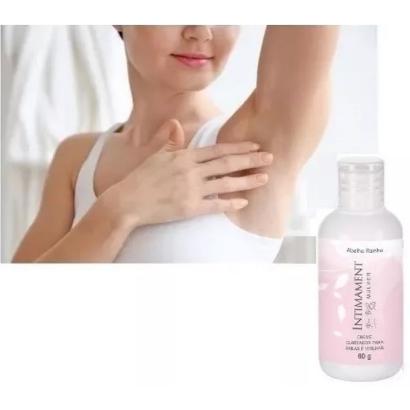 Creme Clareador Para Axilas e Virilhas 60g – Intimament Mulher Abelha Rainha