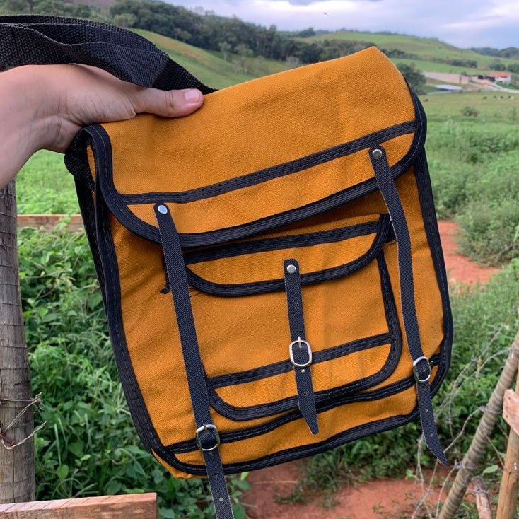 Embornal de Lona com Alça Regulável para Pescaria Pescador Trabalhador Rural Caçador Oferta!!