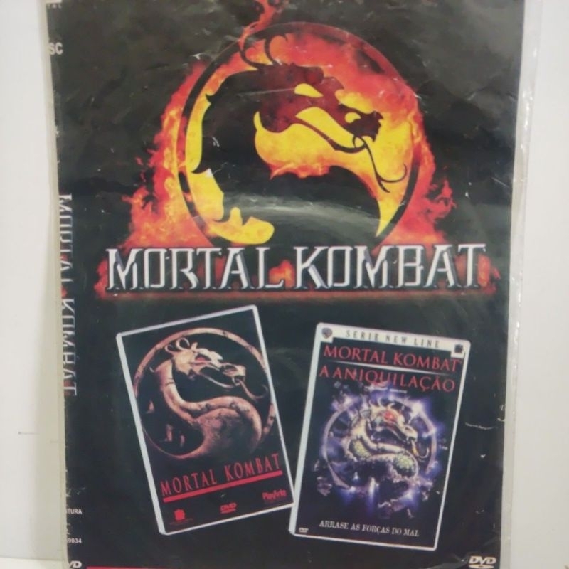 dvd mortal Kombat 2x1