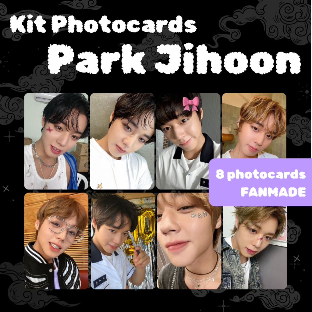 Park Jihoon Photocards Selca Dorama Kpop Fanmade