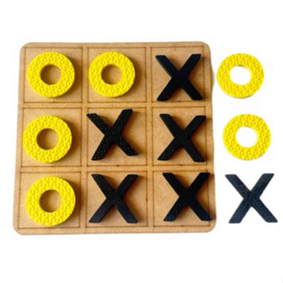 Jogo da Velha 18x18cm acessórios TATAME E  MDF 3mm, tabuleiro, presente para crianças, lembrancinhas em Oferta na Shopee