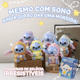 Boneco Stitch Eat Something Before Sleep Caixa Surpresa Boneco Pelúcia e Vinil Aleatorio em Oferta na Shopee