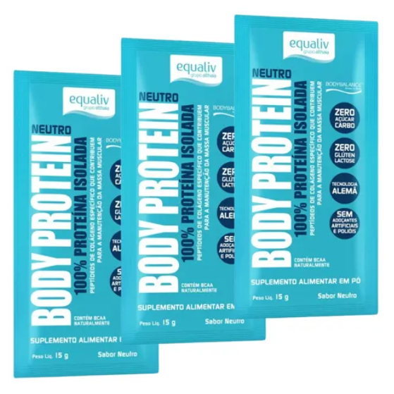 kit 3 saches Body Protein Neutro Equaliv