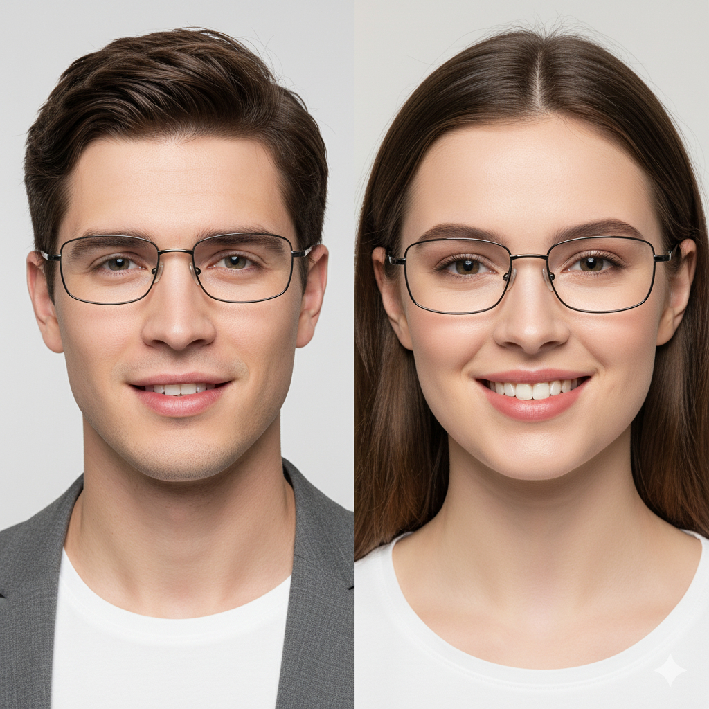 Óculos com Grau Armação de Metal Pode ser trocada lente em Oferta na Shopee