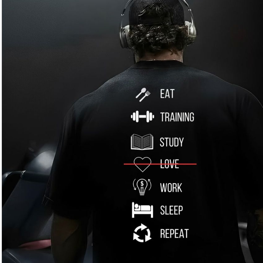 Camiseta Camisa Tshirt 100% Algodão Gym Treino Academia Musculação Fitness Masculina rotina day em Oferta na Shopee