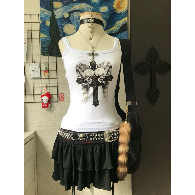 Regata Y2k, Punk, Goth, Alternativo, Affliction