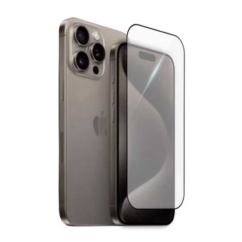Película de vidro 3D para IPhone 11 16e XR XS X 17 12 13 13 Pro Max 7 8 Plus 16 14 Pro Transparente