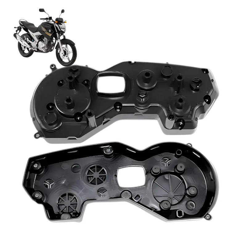 Carcaça Inferior do Painel Preta da Moto FAZER 250 2011 até 2015