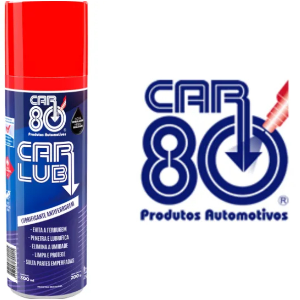 Car Lub Lubrificante Antiferrugem Desengripante Car 80 300ml