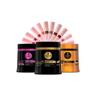 Kit Máscaras Cavalo Forte Hidra + Cavalo Forte + Infusão de Óleos Haskell - 500g + Brinde em Oferta na Shopee